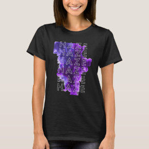 Camiseta Lavanda Roxo Fumaça