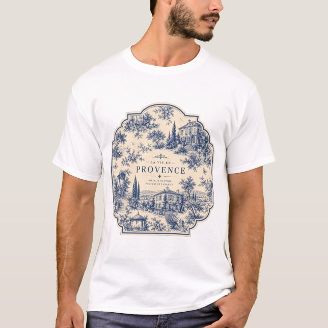 camiseta lavande de provence (Frente)
