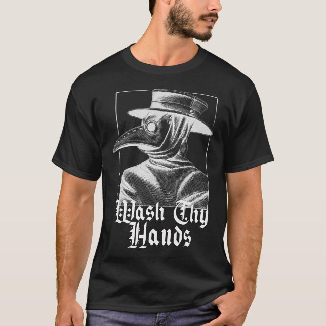 Camiseta Lavar As Mãos Peste Doutor 2021 2022 (Frente)