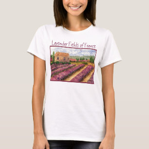 Camiseta Lavendar em Provence France