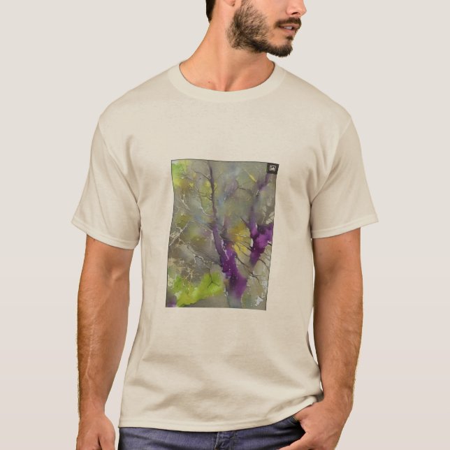 Camiseta Lavender Splash (Frente)