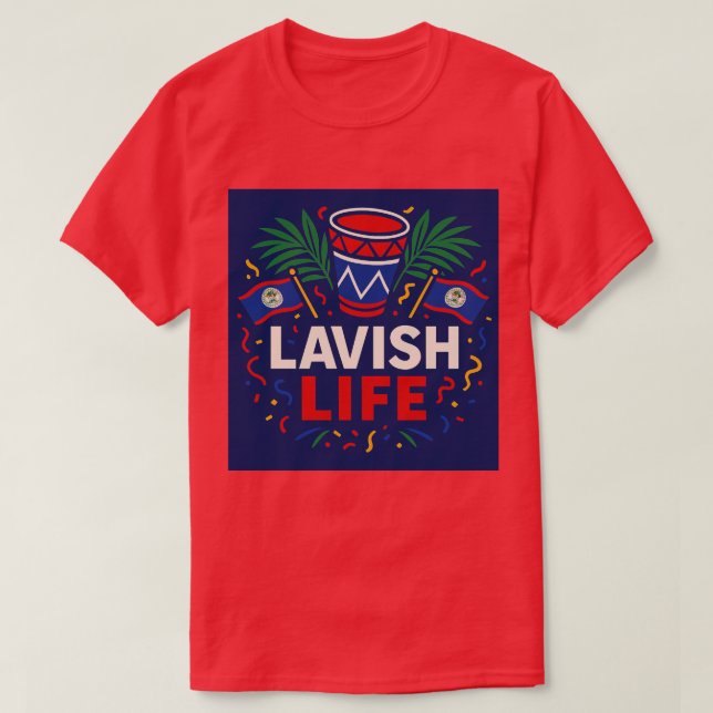 Camiseta Lavish Carnival T- Shirt Limited Edition (Frente do Design)