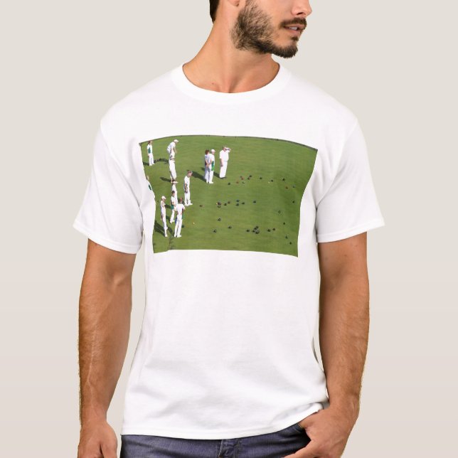 Camiseta Lawn Bowls Inglaterra (Frente)