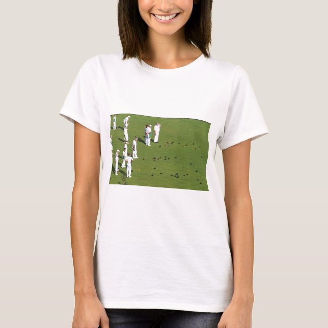 Camiseta Lawn Bowls Inglaterra (Frente)