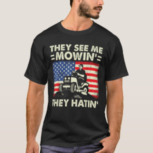 Camiseta Lawn Mears Engraçado Me Ver Remando Eles Odiarão J
