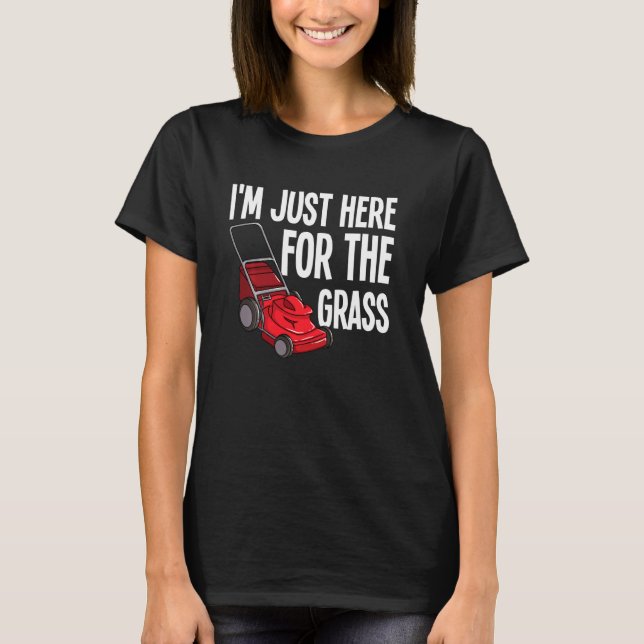 Camiseta Lawn Mears Funny Lawn Mower (Frente)