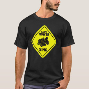 Camiseta Lawn Mower Xing Remor Tracto - Leitura de Trabalho