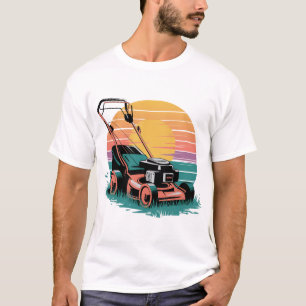 Camiseta Lawnmower Sunset