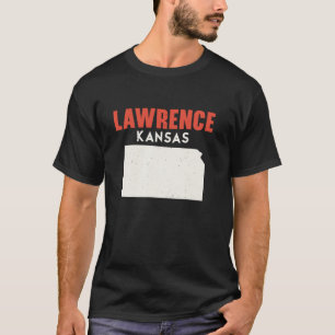 Camiseta Lawrence Kansas EUA State America Viagem Kansan
