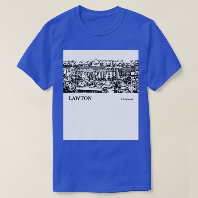 Camiseta Lawton Oklahoma 3 (Frente do Design)