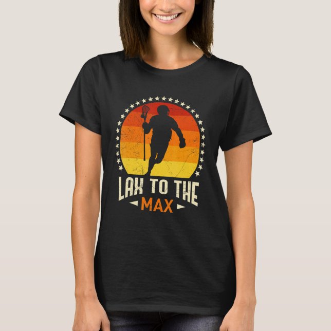 Camiseta Lax To Max Lacrosse (Frente)