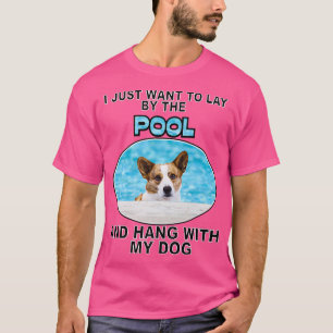 Camiseta Lay By Pool & Hang W Cardigan Welsh Corgi691