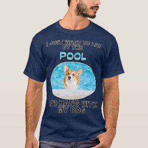 Camiseta Lay By Pool & Hang W Corgi692