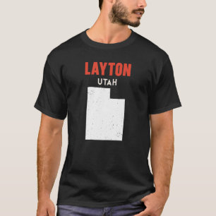 Camiseta Layton Utah EUA State America Viagem Utahan