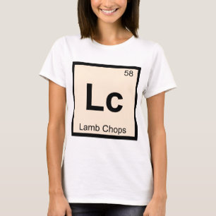 Camiseta Lc - Costeletas de Cordeiro Símbolo da Tabela Peri