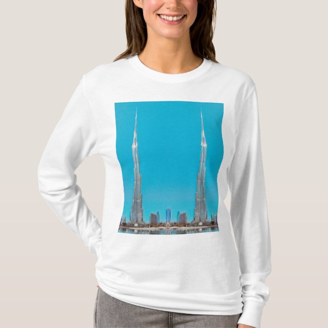 Camiseta ldp BURJ KHALIFA - Dubai - (Frente)