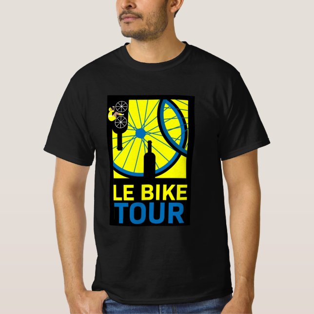 Camiseta Le Bike Tour Art (Frente)