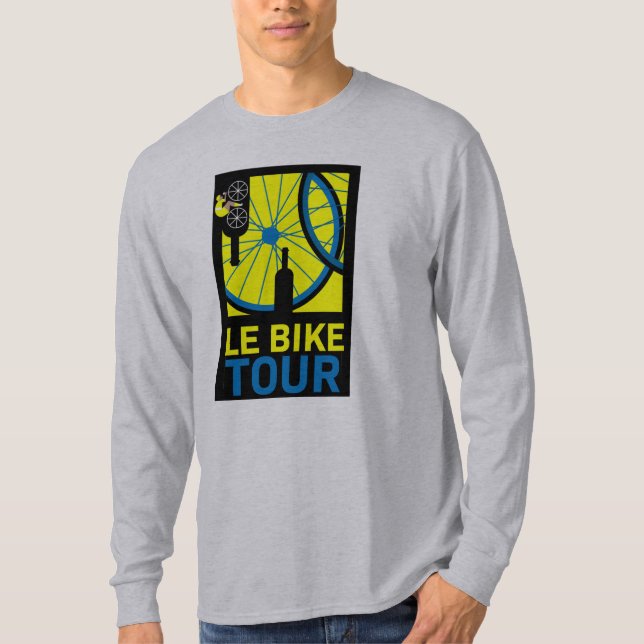 Camiseta Le Bike Tour Art (Frente)