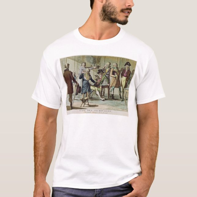 Camiseta Le Café DES Incroyables, 1797 (Frente)