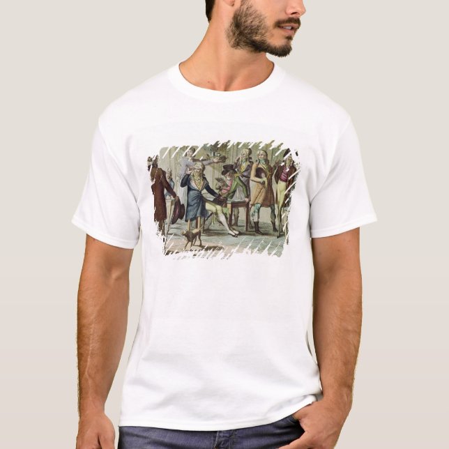 Camiseta Le Café DES Incroyables, 1797 (Frente)
