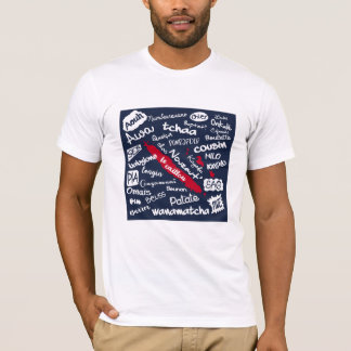 Camiseta Le Caillou humour local, Nouvelle-Calédonie