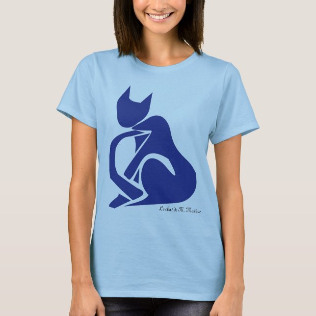Camiseta Le chat de M. Matisse. (Frente)