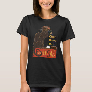 Camiseta Le Chat Noir Burns Nuit com Haggis e Dram Fun C