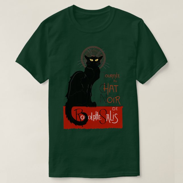 Camiseta Le Chat Noir Reproduction (Frente do Design)