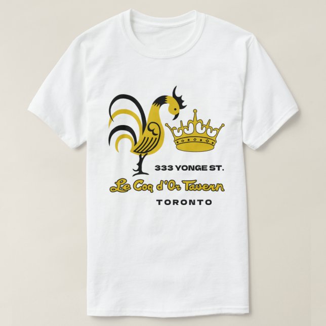 Camiseta Le Coq d'Or Tavern - Toronto (Frente do Design)