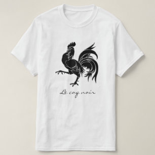 Camiseta Le coq noir o galo preto