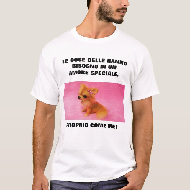 CAMISETA LE COSE BELLE (Frente)