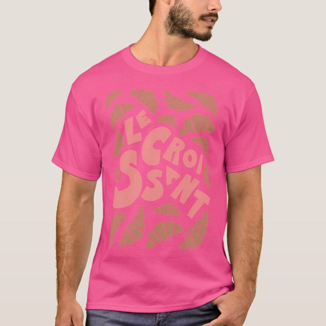 Camiseta Le Croissant French (Frente)