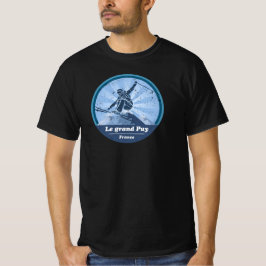 Camiseta Le grand Puy en Champsaur Skieur