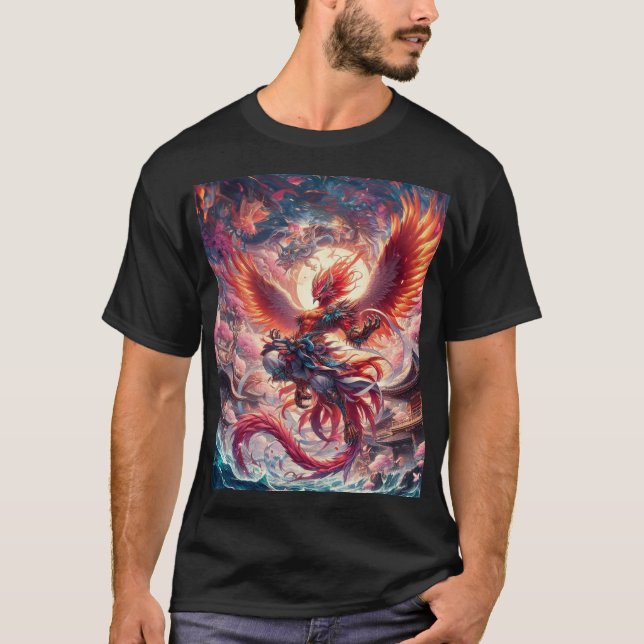 Camiseta Le guerrier Phoenix (Frente)