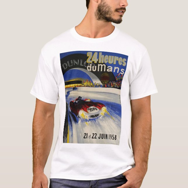 Camiseta Le Mans 1958 (Frente)