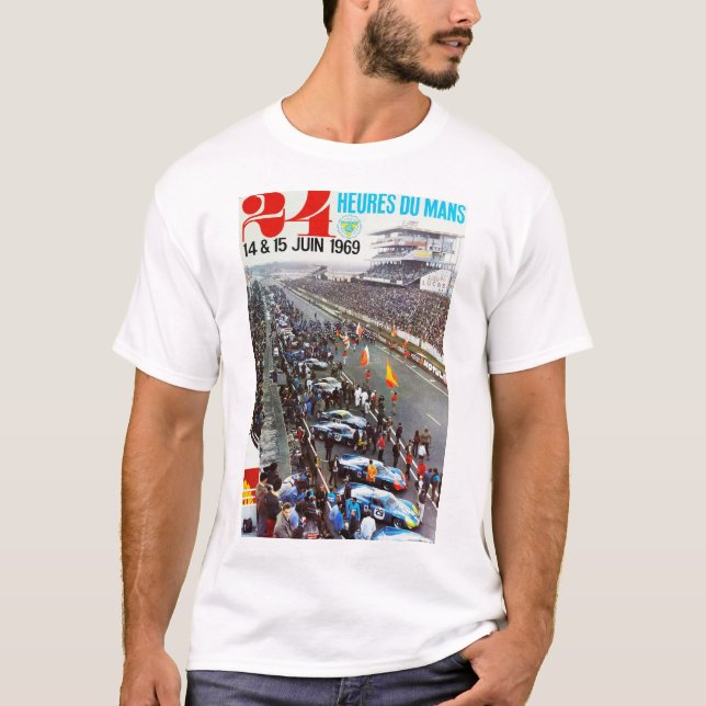 Camiseta Le Mans 1969 (Frente)