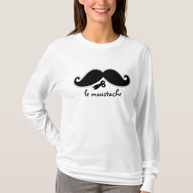 Camiseta Le Moustache Deux (Frente)