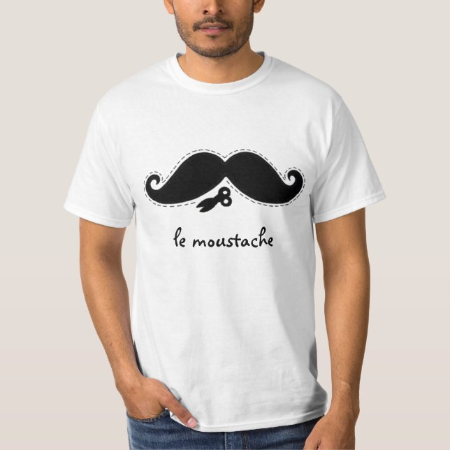 Camiseta Le Mustache (Frente)