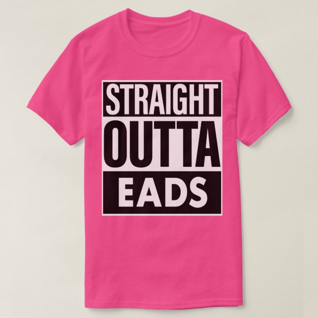Camiseta Lê o Hetero de Nomes Fora de Eads (Frente do Design)