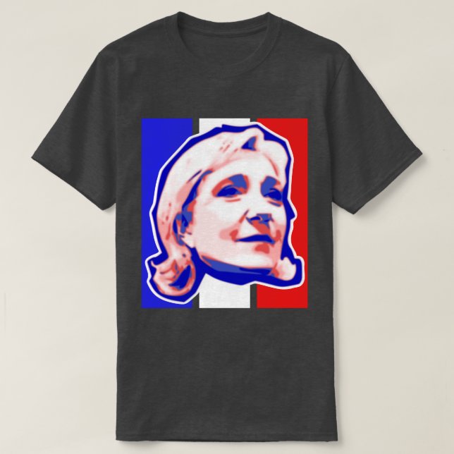 Camiseta Le Pen (Frente do Design)