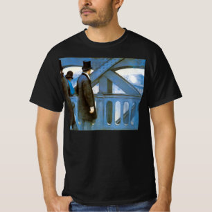 Camiseta Le Pont de l'Europe de Gustave Caillebotte
