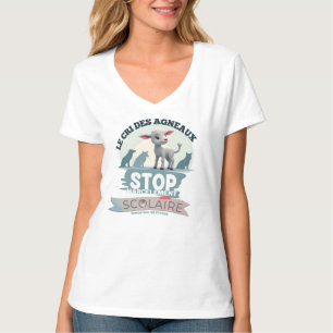 Camiseta Le presa des Agneaux le Harcèlement scolaire