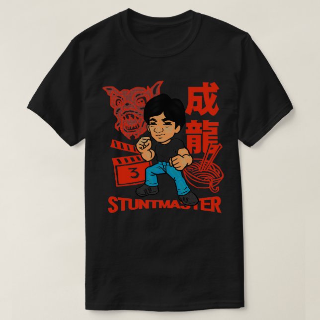Camiseta Le Stuntmaster classique (Frente do Design)