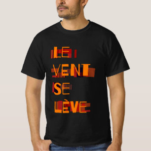 Camiseta Le Vent Se Leve Japonês T-Shirt