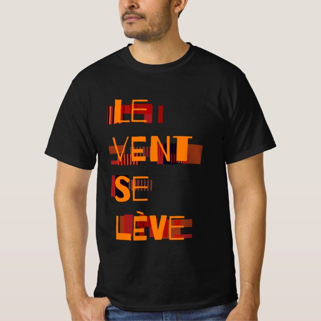 Camiseta Le Vent Se Leve Japonês T-Shirt (Frente)