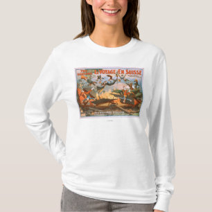 Camiseta Le viagem en Suisse - o desastre da estrada de
