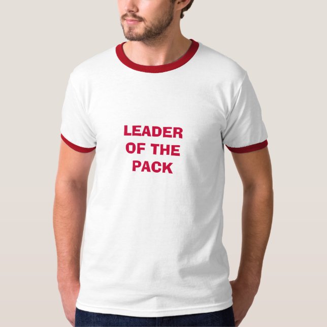 CAMISETA LEADEROF THEPACK (Frente)