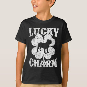 Camiseta Leaf Lucky Charm Dia de São Patrício Francês para 