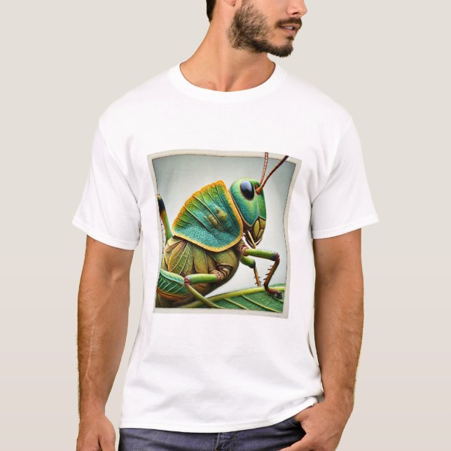 Camiseta Leafrolling grasshopper 050824IREF238 - Watercolor (Frente)