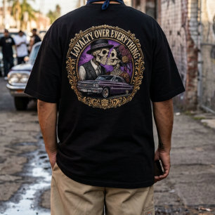 Camiseta Lealdade acima de tudo Golpe nas costas